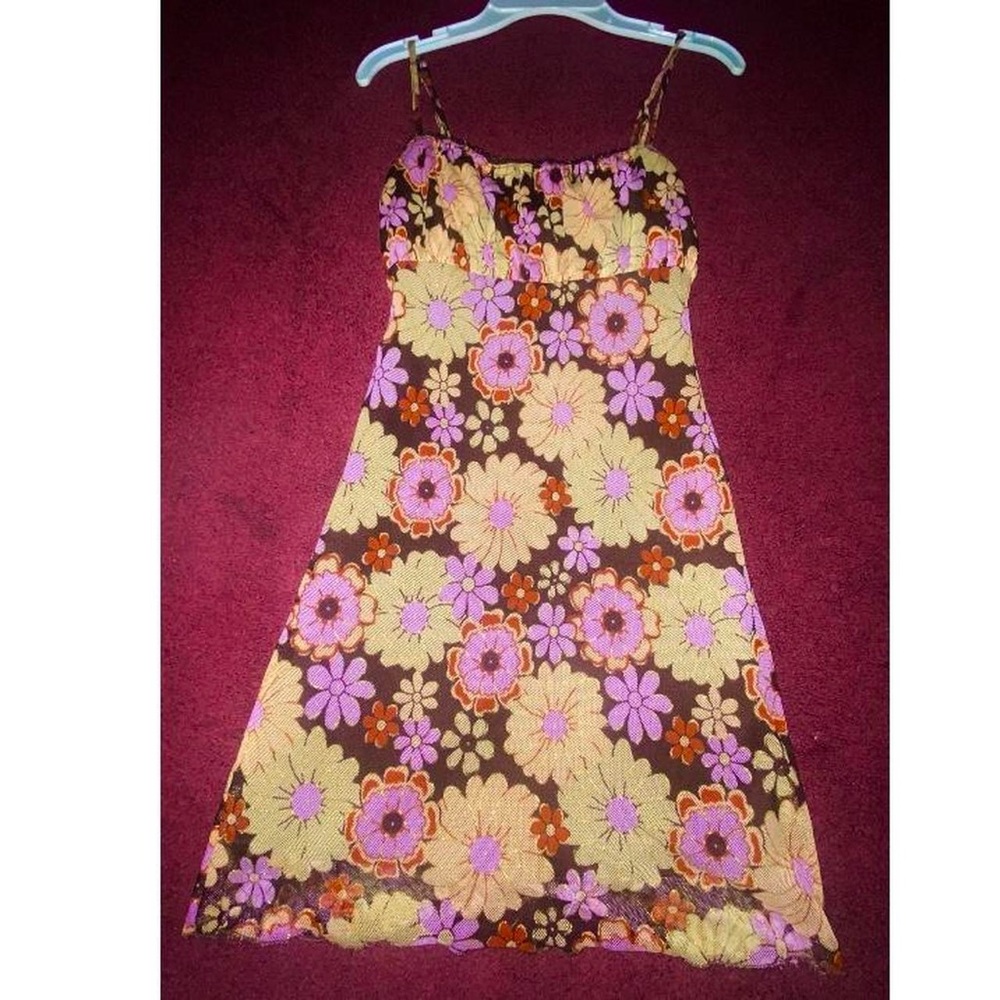 Floral Spaghetti Strap Dress
